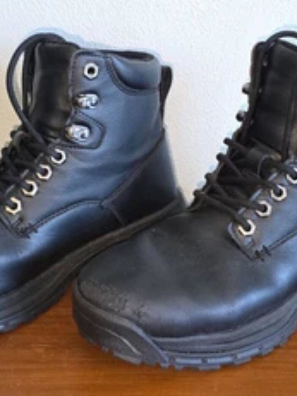 ACE Burren Composite Toe Work Boots Black Men’s Size 10 Safety Boots